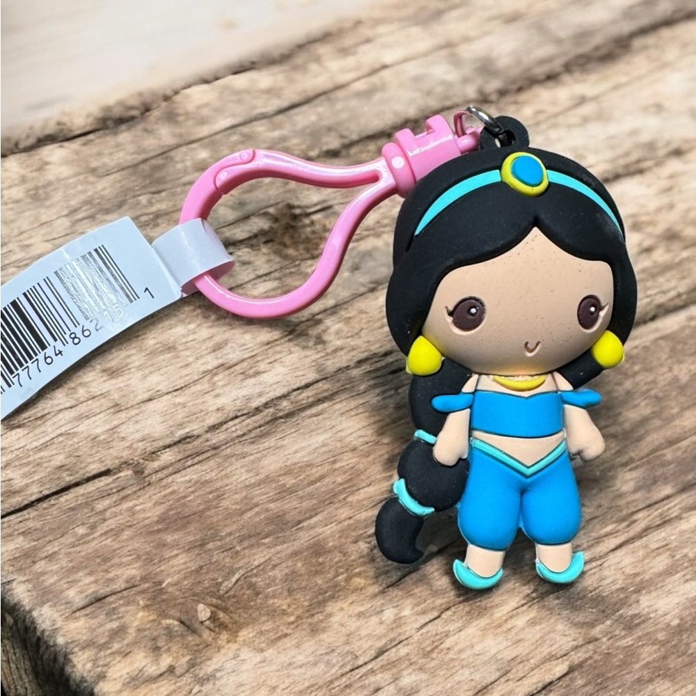 New Disney Princess 3D Figural Bag Clip Series 30 Aladdin Jasmine
